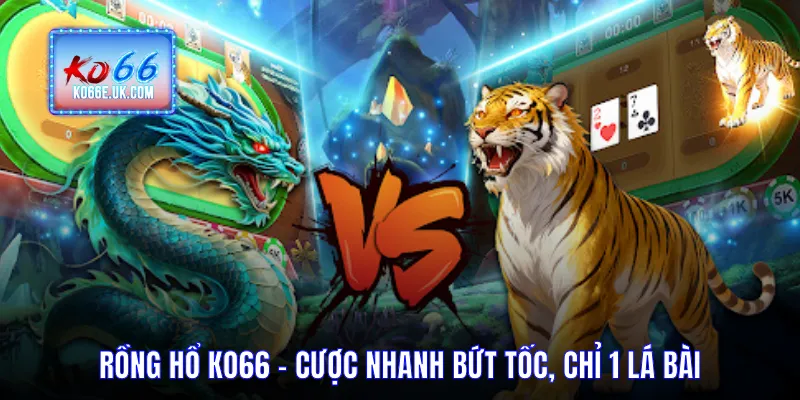 Rồng Hổ KO66 – Cược Nhanh Bứt Tốc, Thắng Gọn Chỉ 1 Lá Bài